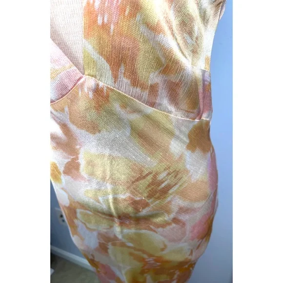 Bec And Bridge Indi V Maxi Dress In Floral Haze Size 6 - Picture 10 of 15